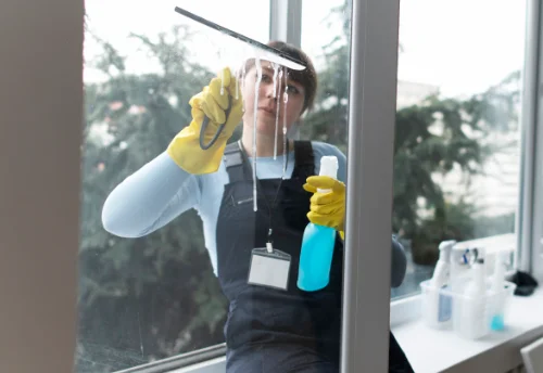 Nettoyage de vitres intérieures et extérieures à Gimouille